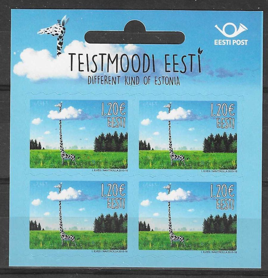Znaczek Estonia 2015 Mi fol 829 Czyste **
