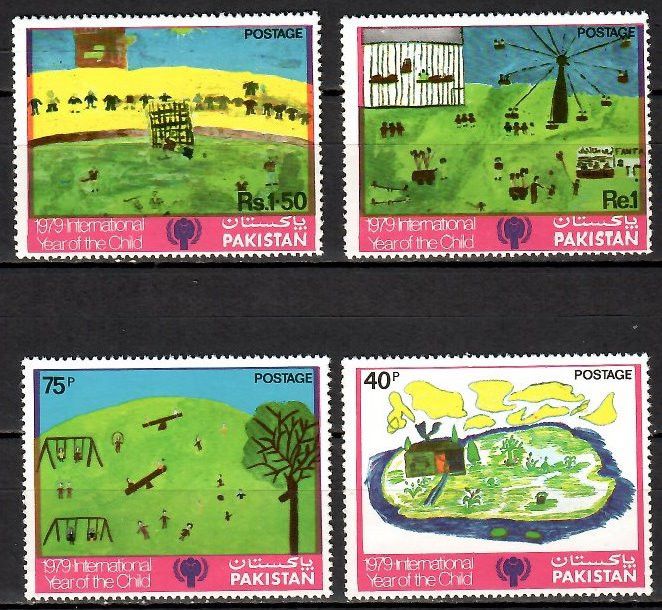 Znaczek Pakistan 1979 Mi 496-499 Czyste **