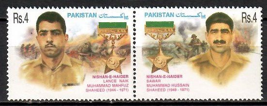Znaczek Pakistan 2002 Mi 1135-1136 Czyste **