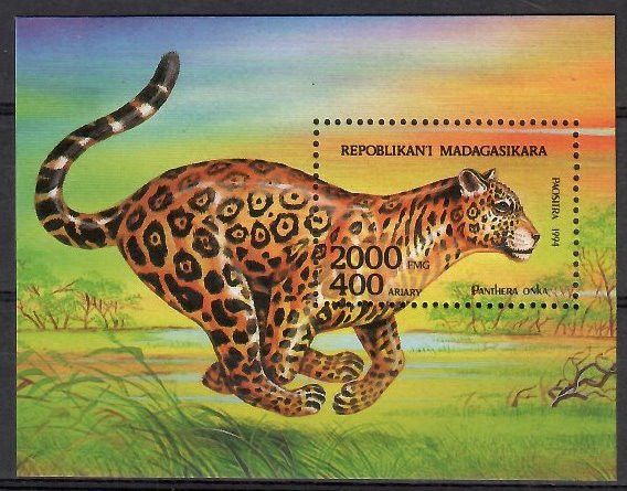 Znaczek Madagaskar 1994 Mi bl 261 Czyste **