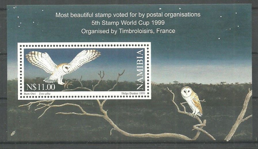 Znaczek Namibia 1999 Mi bl 51 Czyste **