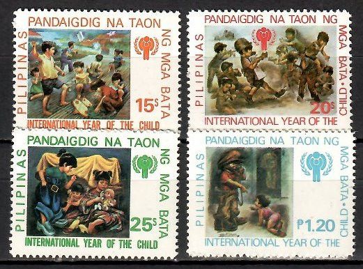 Znaczek Filipiny 1979 Mi 1315-1318 Czyste **