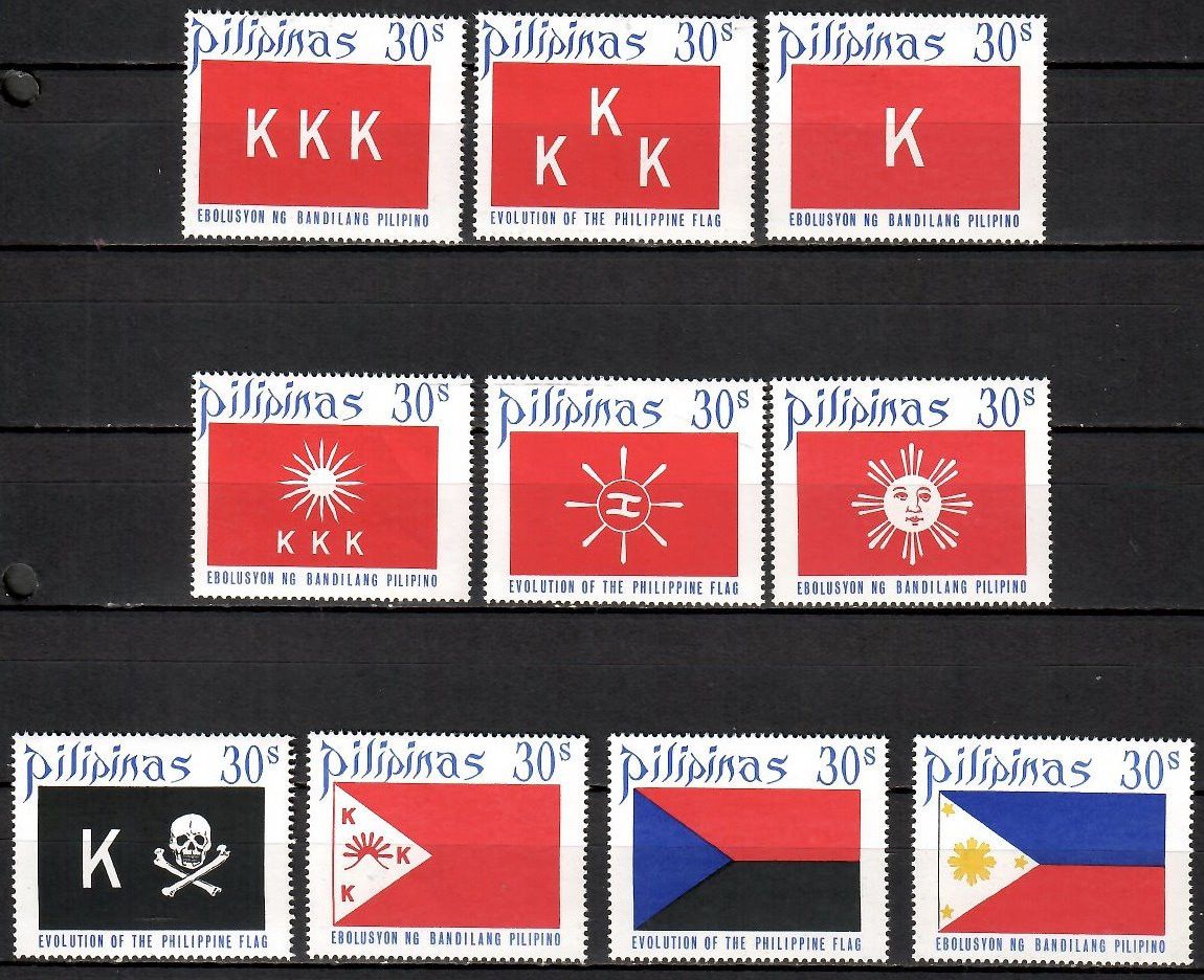 Znaczek Filipiny 1972 Mi 997-1006 Czyste **