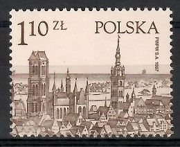 Znaczek Polska 1997 Mi 3641 Fi 3493B Czyste **