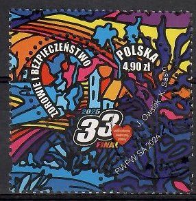 Znaczek Polska 2024 Mi abo 5576 Fi 5429 Stemplowane