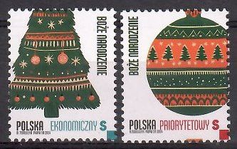Znaczek Polska 2024 Mi 5569-5570 Czyste **