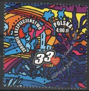 Znaczek Polska 2024 Mi 5576 Fi 5429 Czyste **