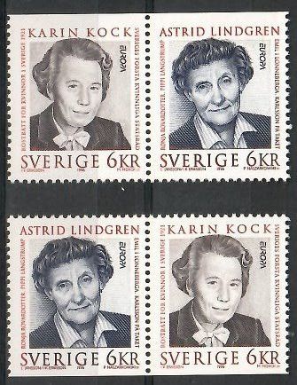 Znaczek Szwecja 1996 Mi 1943-1944 Czyste **
