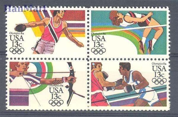 Znaczek USA 1983 Mi 1644-1647 Czyste **