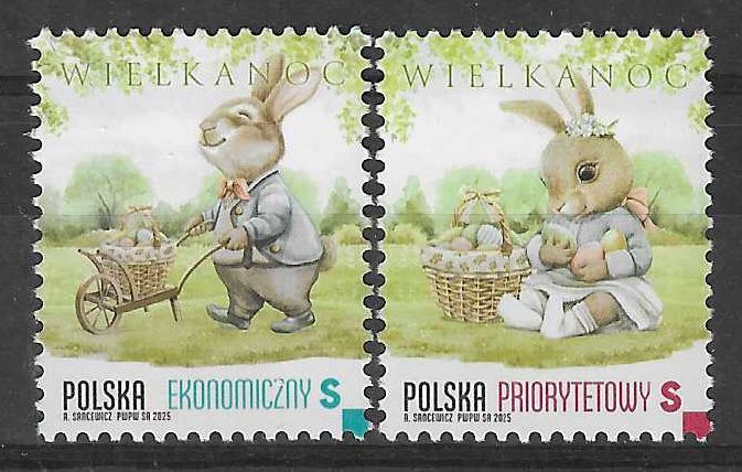 Znaczek Polska 2025 Mi 5586-5587 Fi 5436-5437 Czyste **