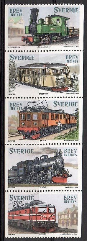 Znaczek Szwecja 2006 Mi 2510-2514 Czyste **