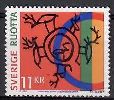 Znaczek Szwecja 2007 Mi 2614A Czyste **