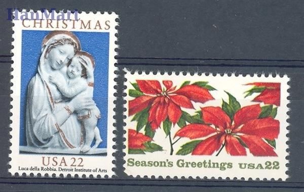 Znaczek USA 1985 Mi 1778-1779 Czyste **