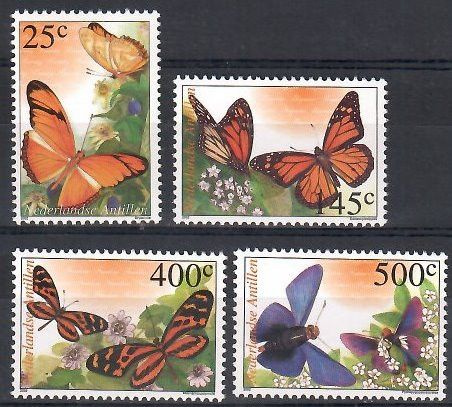Znaczek Antyle Holenderskie 2002 Mi 1139-1142 Czyste **