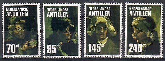 Znaczek Antyle Holenderskie 2002 Mi 1150-1153 Czyste **
