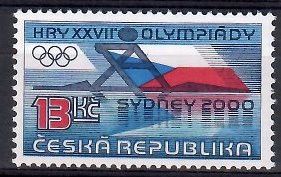 Znaczek Czechy 2000 Mi 267 Czyste **