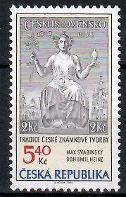 Znaczek Czechy 2002 Mi 312 Czyste **