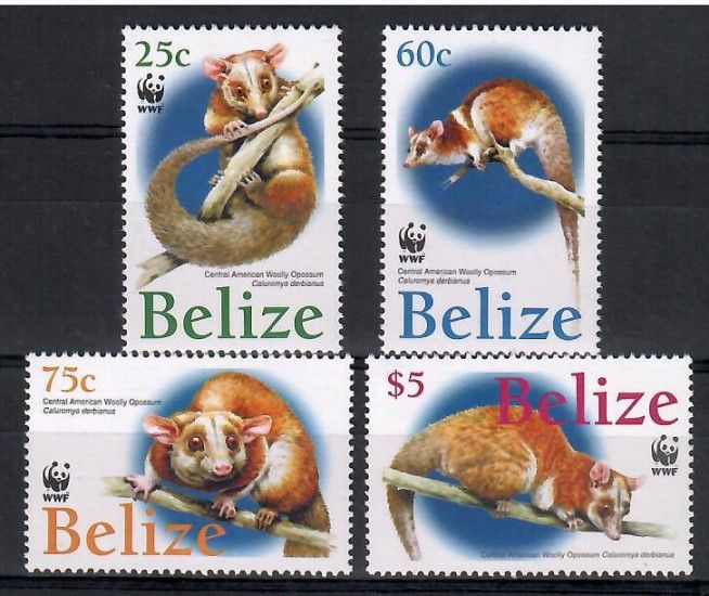 Znaczek Belize 2004 Mi 1285-1288 Czyste **