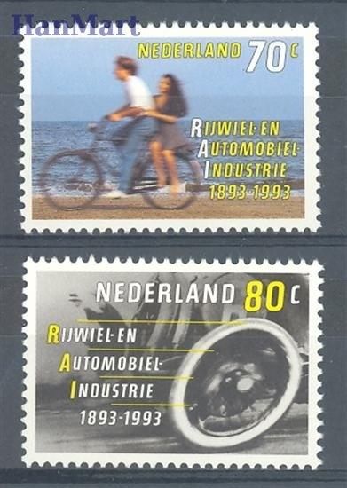 Znaczek Holandia 1993 Mi 1460-1461 Czyste **