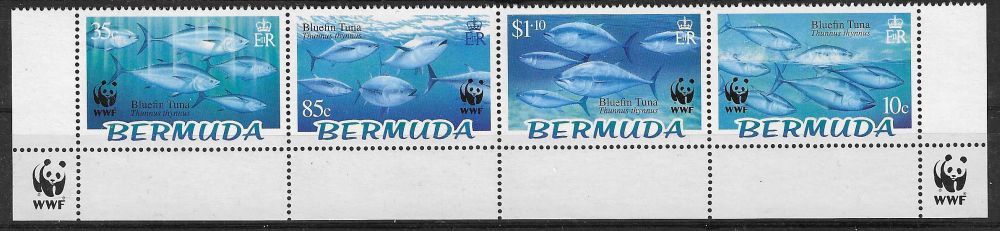 Znaczek Bermudy 2004 Mi 877-880 Czyste **