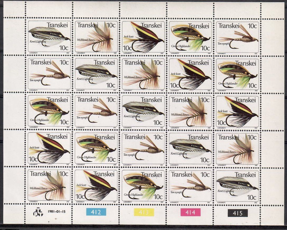 Znaczek Transkei 1981 Mi 83-87 Czyste **
