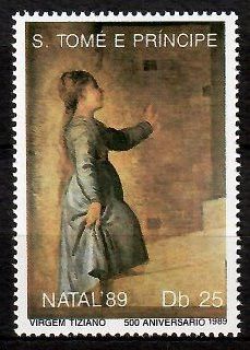 Znaczek Wyspy Św. Tomasza i Książęca 1989 Mi 1155 Czyste **