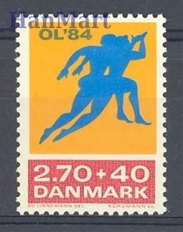 Znaczek Dania 1984 Mi 801 Czyste **