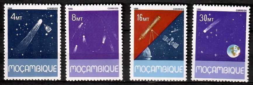 Znaczek Mozambik 1986 Mi 1046-1049 Czyste **
