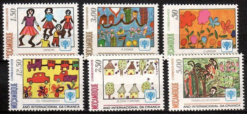 Znaczek Mozambik 1979 Mi 694-699 Czyste **