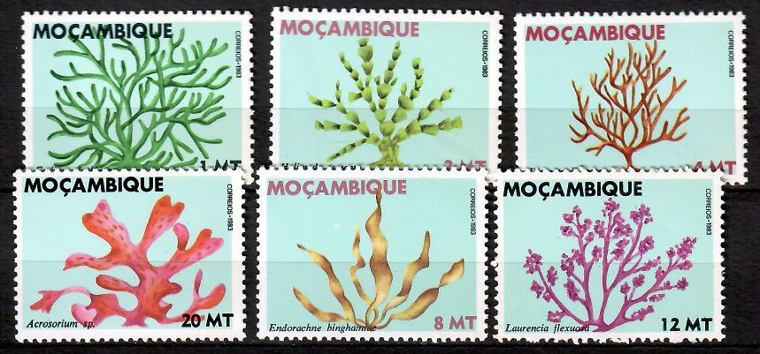 Znaczek Mozambik 1983 Mi 922-927 Czyste **