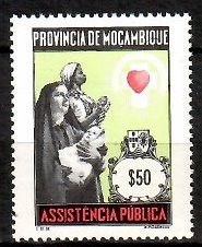Znaczek Mozambik 1963 Mi zwa 65 Czyste **