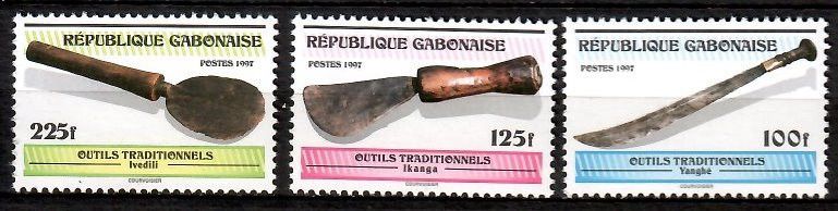 Znaczek Gabon 1997 Mi 1397-1399 Czyste **