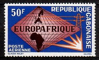 Znaczek Gabon 1965 Mi 227 Czyste **