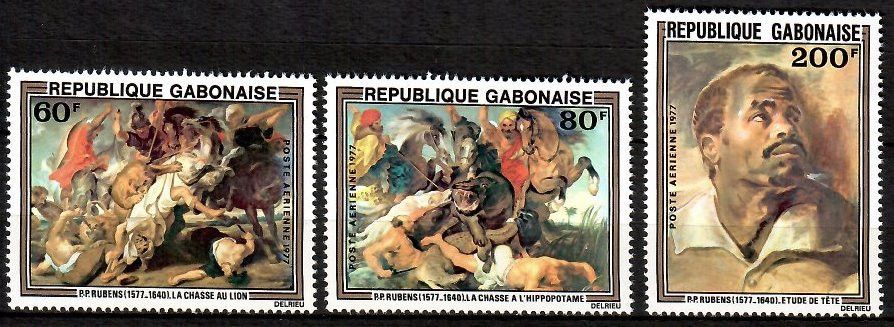 Znaczek Gambia 1977 Mi 643-645 Czyste **
