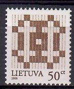 Znaczek Litwa 1998 Mi 648II Czyste **