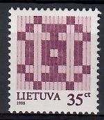 Znaczek Litwa 1998 Mi 670 Czyste **