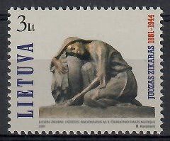 Litwa 2001 Mi 772 Czyste **