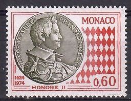Znaczek Monako 1974 Mi 1137 Czyste **