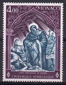 Znaczek Monako 1975 Mi 1169 Czyste **