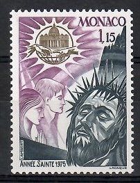 Znaczek Monako 1975 Mi 1179 Czyste **