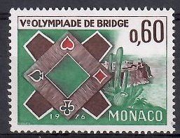 Znaczek Monako 1976 Mi 1220 Czyste **