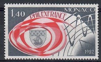 Znaczek Monako 1982 Mi 1532 Czyste **