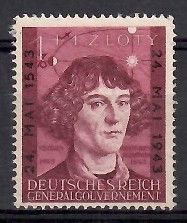 Znaczek Generalne Gubernatorstwo / GG 1943 Mi 104 Fi 104 Czyste **