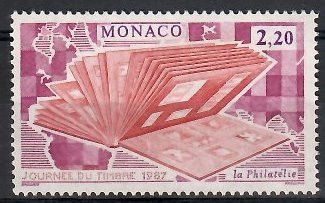 Znaczek Monako 1987 Mi 1806 Czyste **