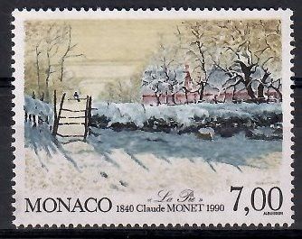 Znaczek Monako 1990 Mi 1988 Czyste **