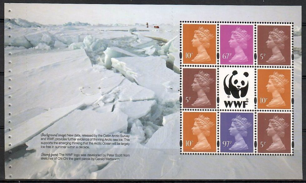 Znaczek Wielka Brytania 2011 Mi h-blatt 354 Czyste **