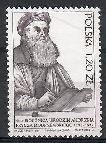 Znaczek Polska 2003 Mi 4045 Fi 3895 Czyste **