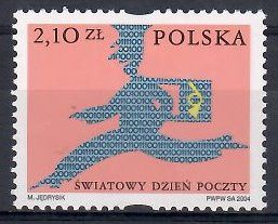 Znaczek Polska 2004 Mi 4154 Fi 4004 Czyste **