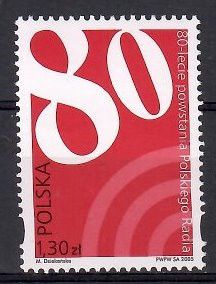 Znaczek Polska 2005 Mi 4206 Fi 4056 Czyste **