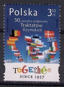 Znaczek Polska 2007 Mi 4303 Fi 4153 Czyste **